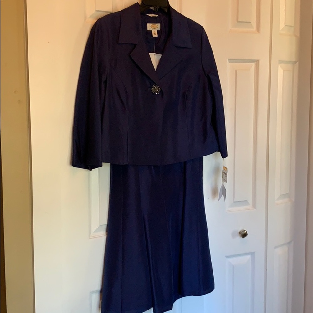 Talbots Petites 2 Piece Silk dress